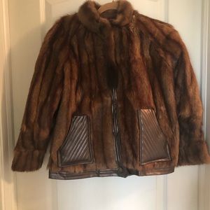 Women’s Refurbished REAL fur jacket.
